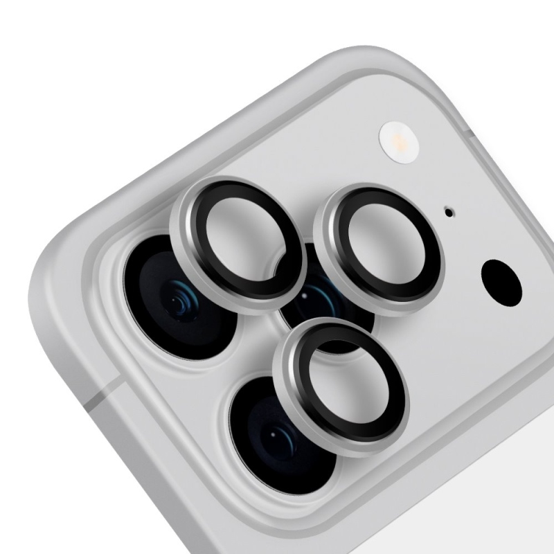 OBAL:ME Ochrana objektívu pre Apple iPhone 18 Pro/18 Pro Max strieborná