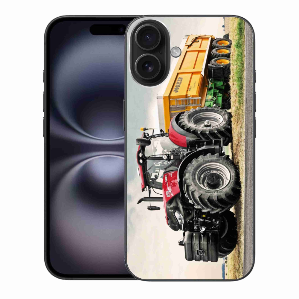 Gélový kryt mmCase na iPhone 16 Plus - traktor 3