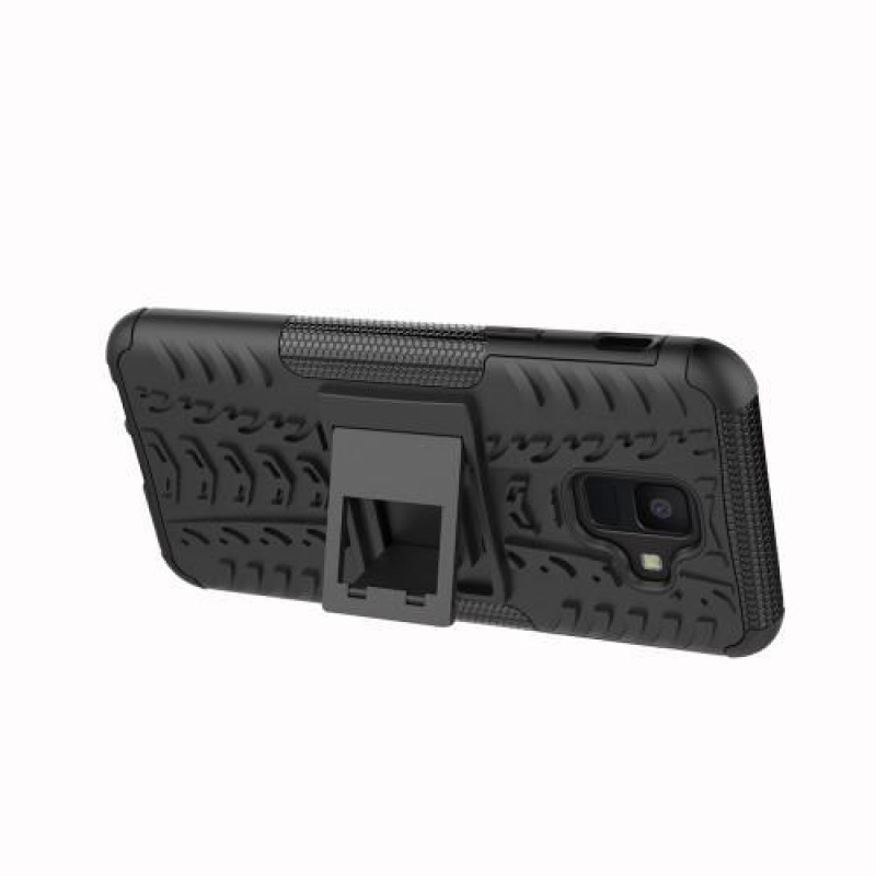 Outdoor odolný hybridný kryt na mobil Samsung Galaxy A6 (2018) - ružový