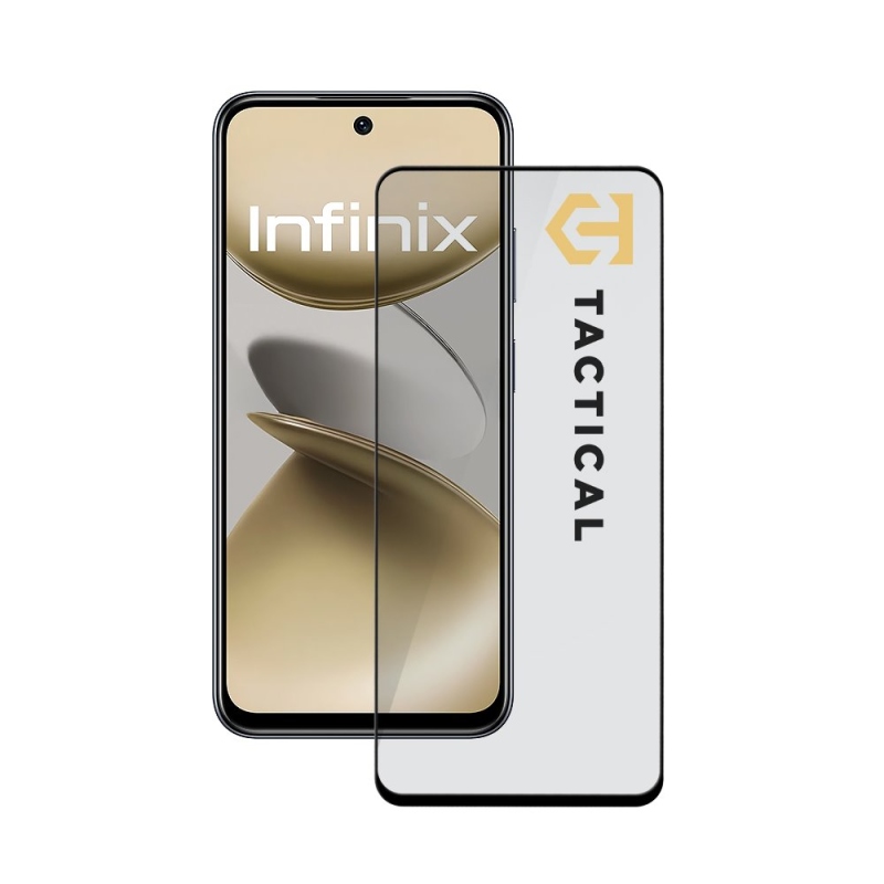 Tactical Glass Shield 5D sklo pre Infinix Smart 9/Hot 50i/Hot 50 5G Black