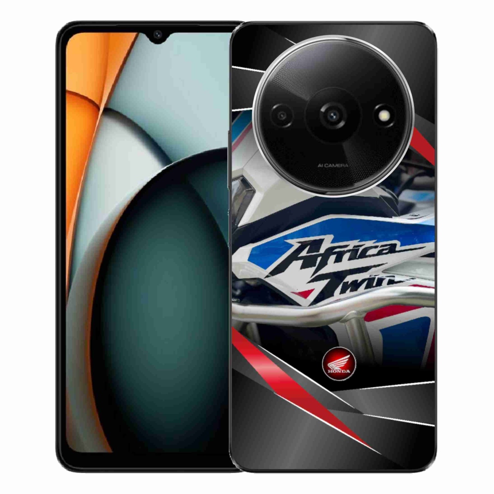 Gélový kryt mmCase na Xiaomi Redmi A3 - motorka honda