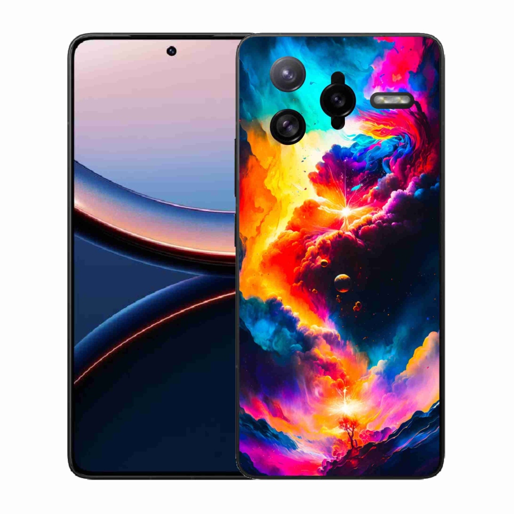 Gélový kryt mmCase na Xiaomi Poco F7 Ultra - abstraktný motív