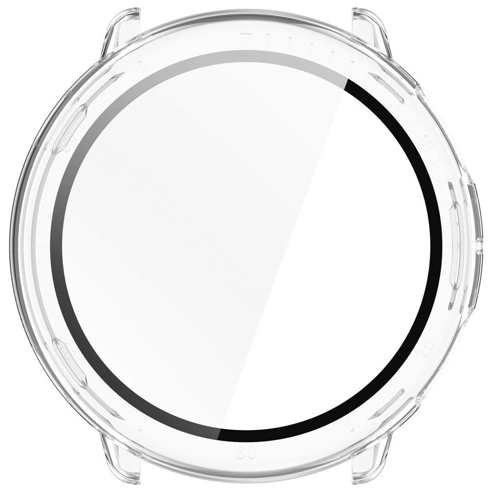 Overall plastové nasadzovacie puzdro s ochranným sklom na Amazfit Active 2 - priehľadné