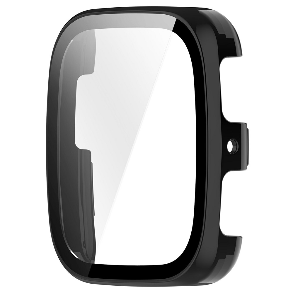 Overall plastové nasadzovacie puzdro s ochranným sklom na Amazfit Active 2 Square - čierne