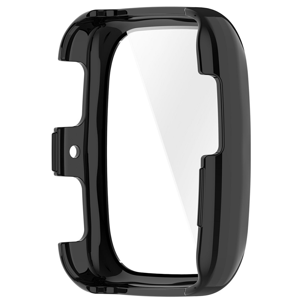 Overall plastové nasadzovacie puzdro s ochranným sklom na Amazfit Active 2 Square - čierne