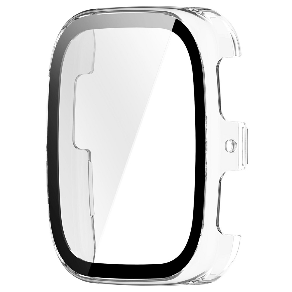 Overall plastové nasadzovacie puzdro s ochranným sklom na Amazfit Active 2 Square - priehľadné
