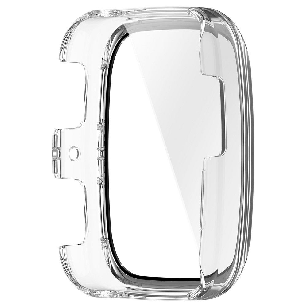 Overall plastové nasadzovacie puzdro s ochranným sklom na Amazfit Active 2 Square - priehľadné