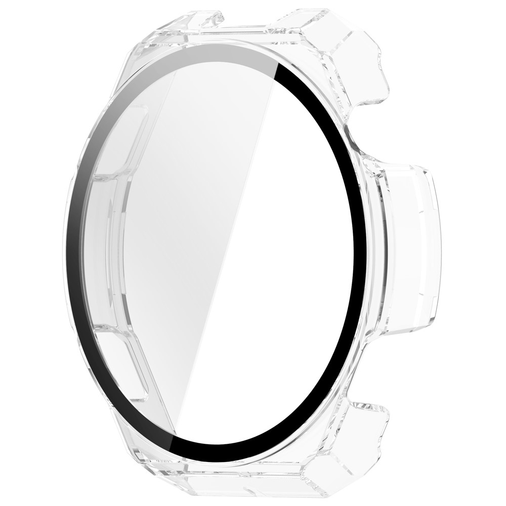 Overall plastové nasadzovacie puzdro s ochranným sklom na Amazfit Balance 3 - transparentné