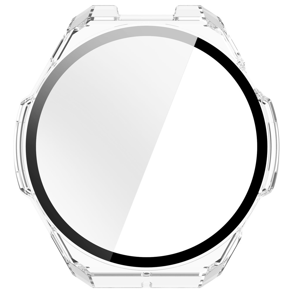 Overall plastové nasadzovacie puzdro s ochranným sklom na Amazfit Balance 3 - transparentné