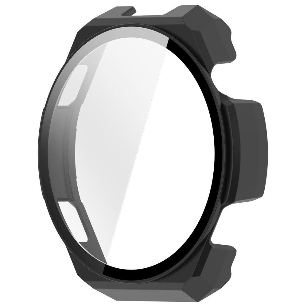 Overall plastové nasadzovacie puzdro s ochranným sklom na Amazfit Balance 3 - čierne