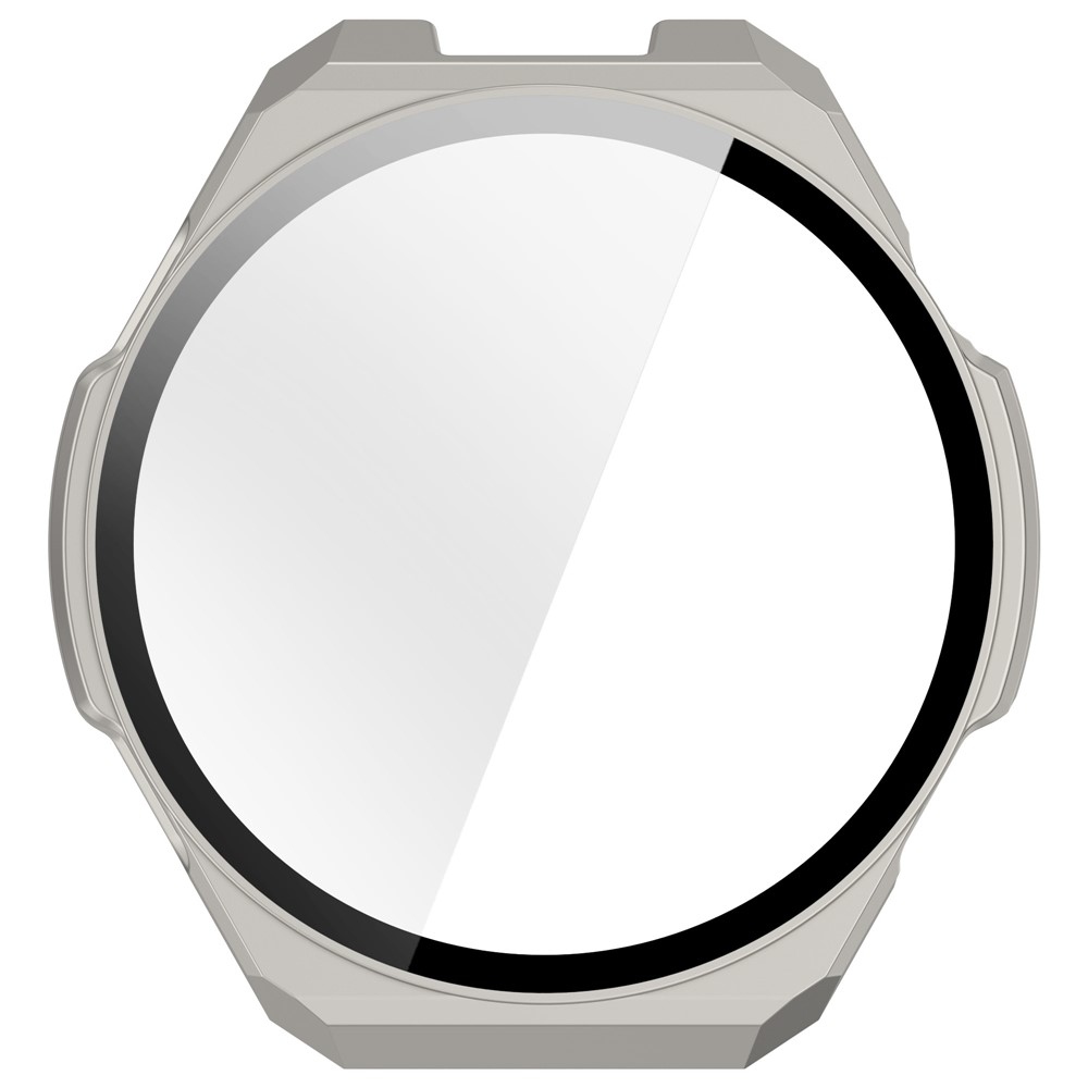 Overall plastové nasadzovacie puzdro s ochranným sklom na Amazfit Balance 3 - šedé