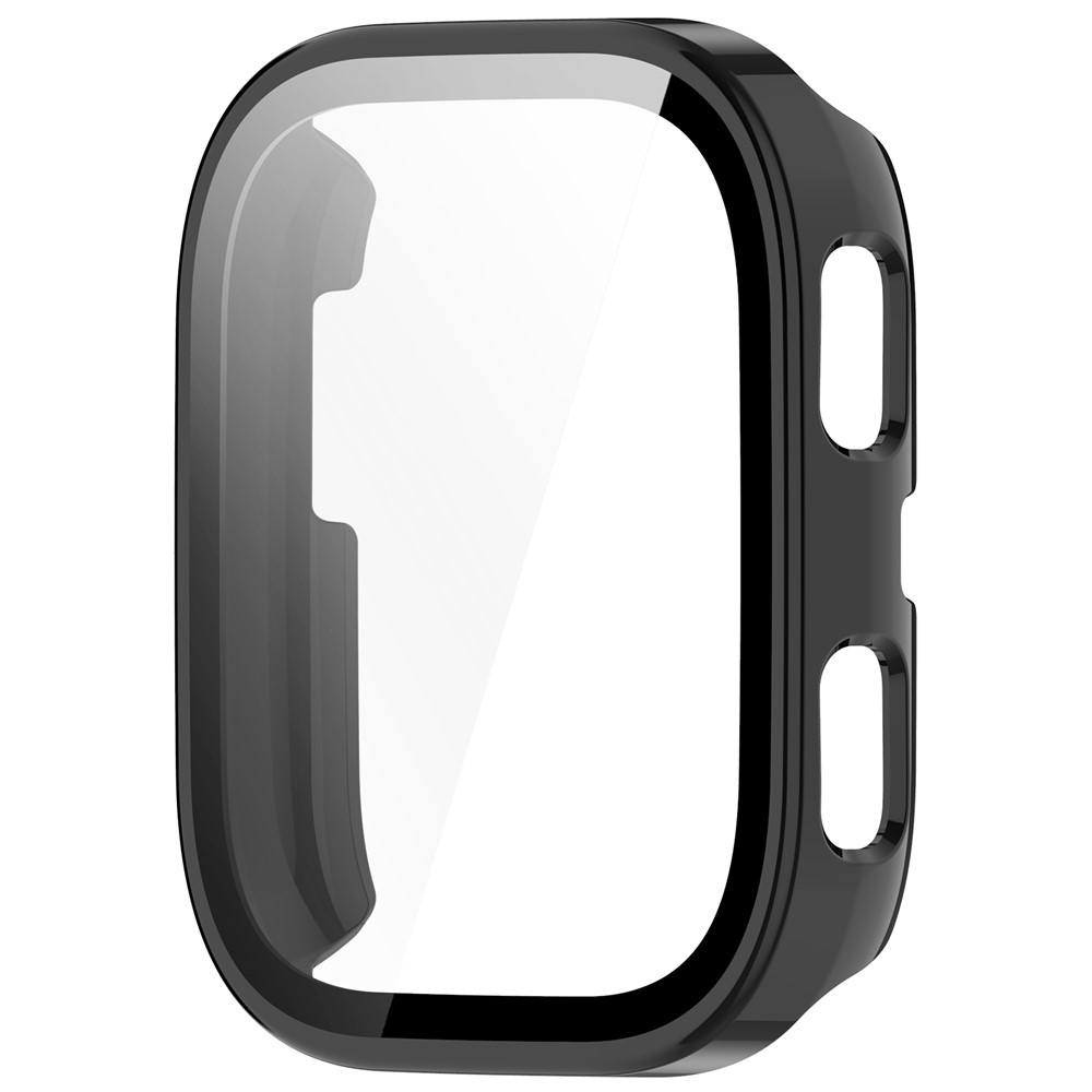 Overall plastové nasadzovacie puzdro s ochranným sklom na Amazfit Bip 6 - čierne