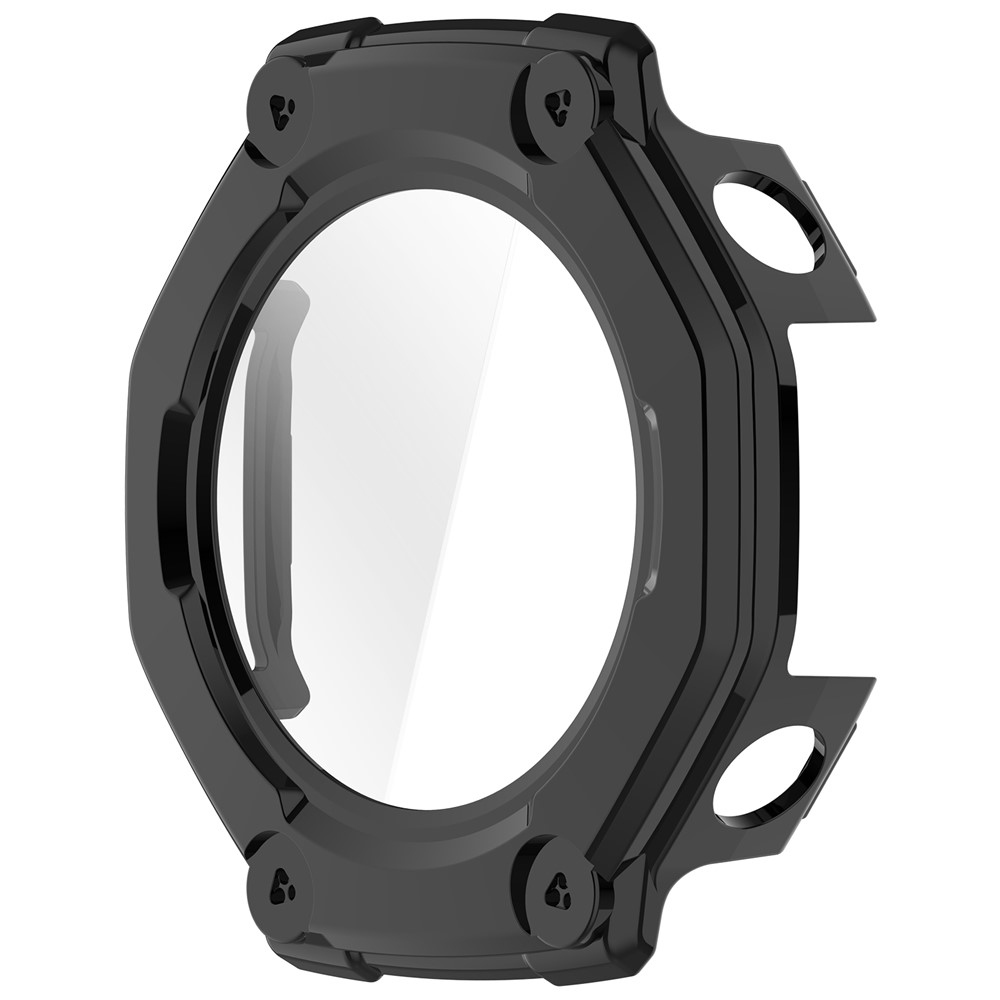 Overall plastové nasadzovacie puzdro s ochranným sklom na Amazfit T-Rex 3 - čierne