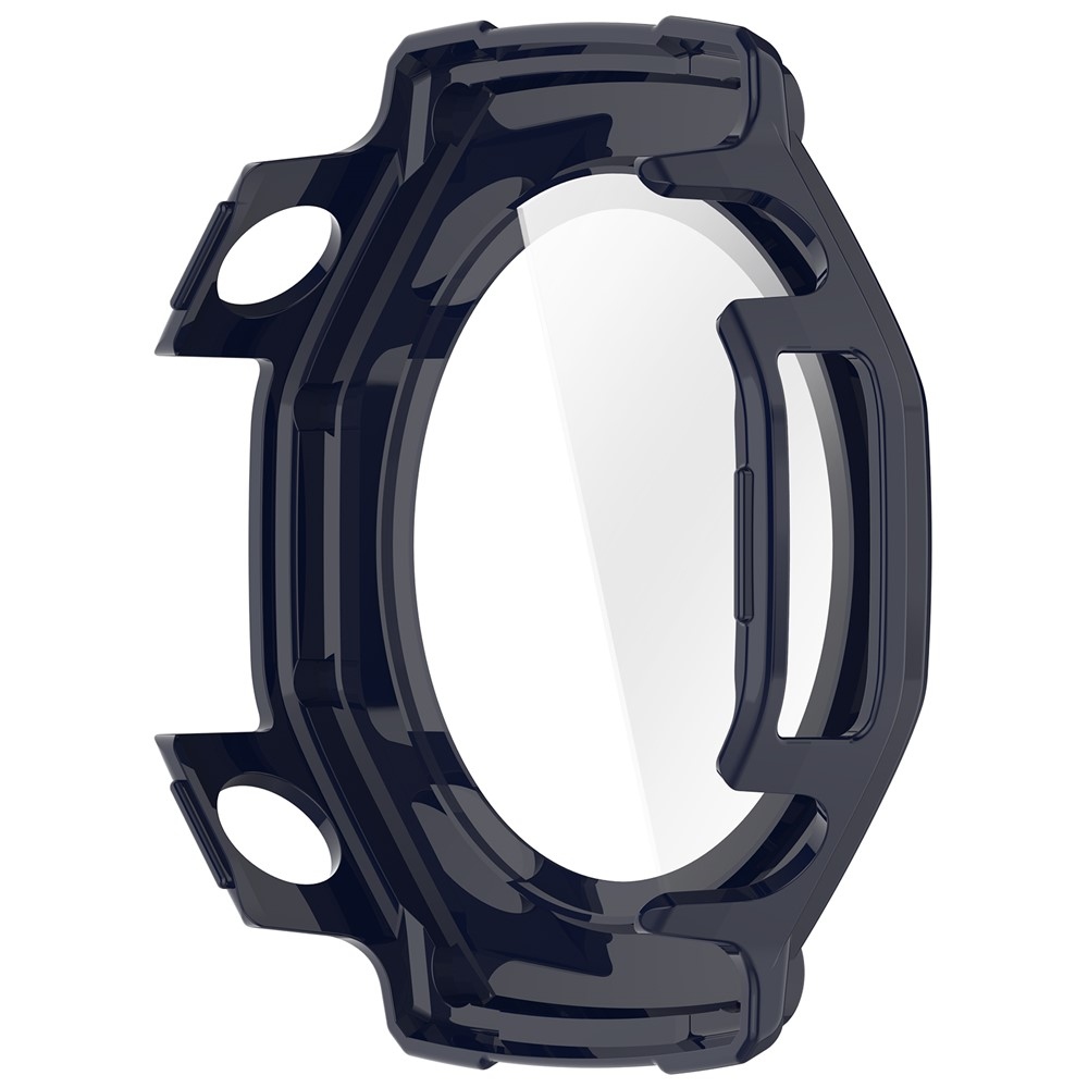 Overall plastové nasadzovacie puzdro s ochranným sklom na Amazfit T-Rex 3 - modré