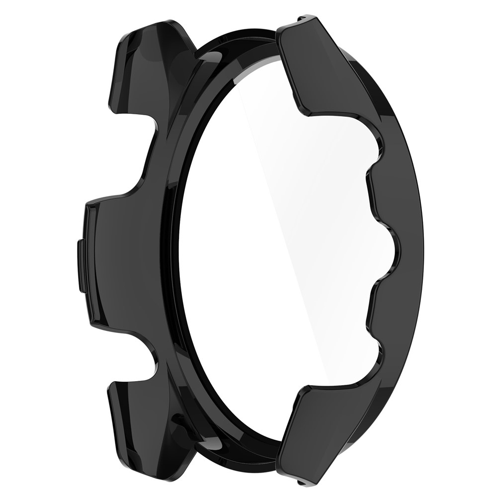 Overall plastové nasadzovacie puzdro s ochranným sklom na Garmin Forerunner 265 - čierne