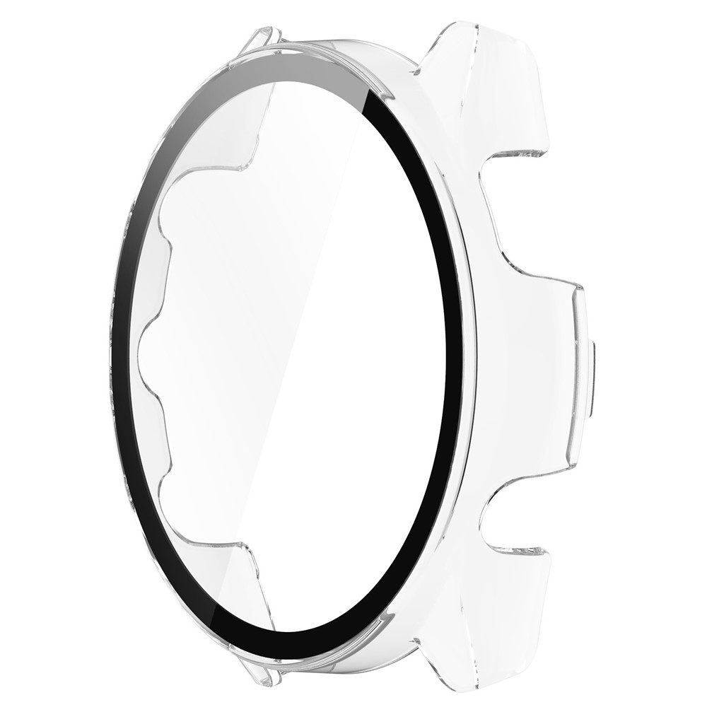 Overall plastové nasadzovacie puzdro s ochranným sklom na Garmin Forerunner 265 - priehľadné
