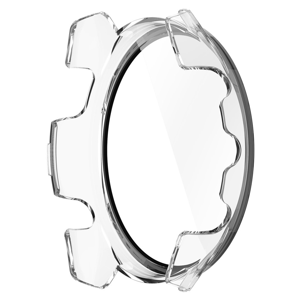 Overall plastové nasadzovacie puzdro s ochranným sklom na Garmin Forerunner 265 - priehľadné