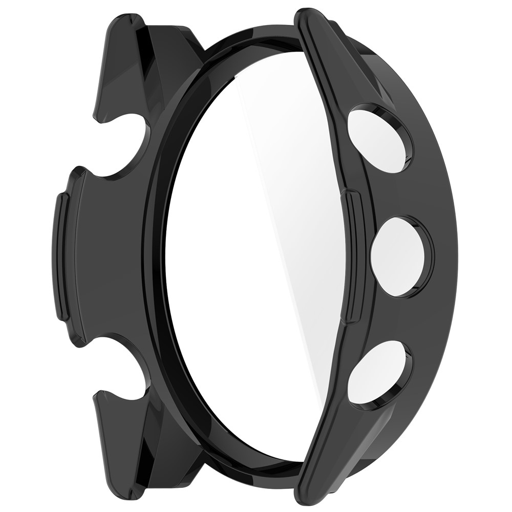 Overall plastové nasadzovacie puzdro s ochranným sklom na Garmin Forerunner 570 42mm - čierne