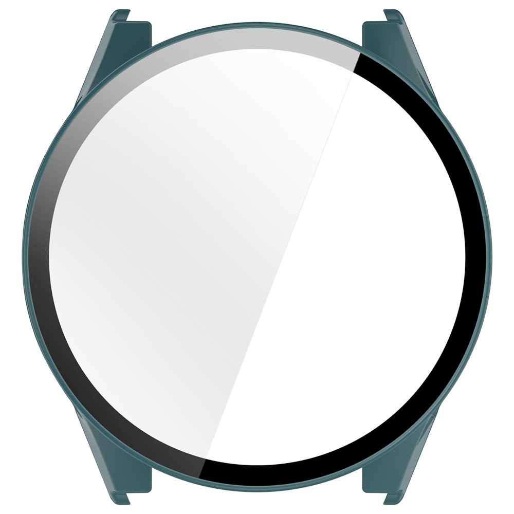 Overall plastové nasadzovacie puzdro s ochranným sklom na Garmin Forerunner 570 42mm - zelené