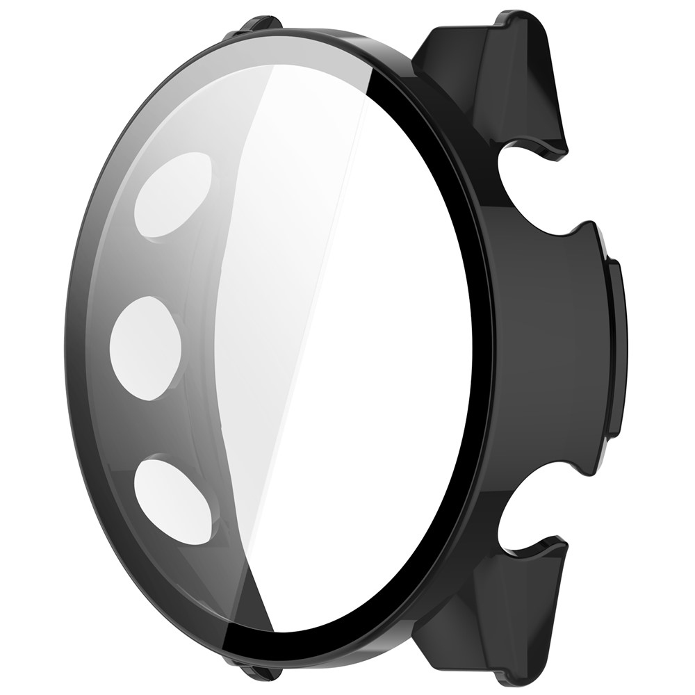 Overall plastové nasadzovacie puzdro s ochranným sklom na Garmin Forerunner 970 - čierne