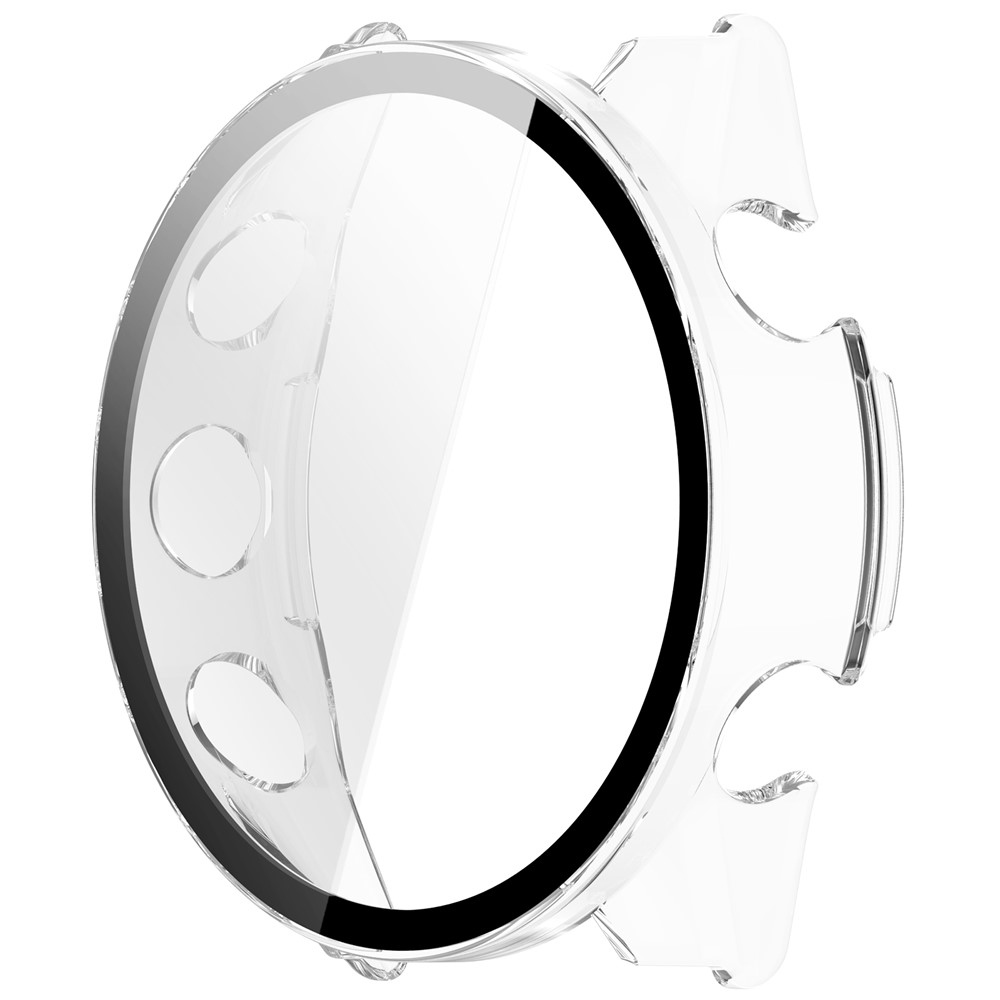 Overall plastové nasadzovacie puzdro s ochranným sklom na Garmin Forerunner 970 - priehľadné