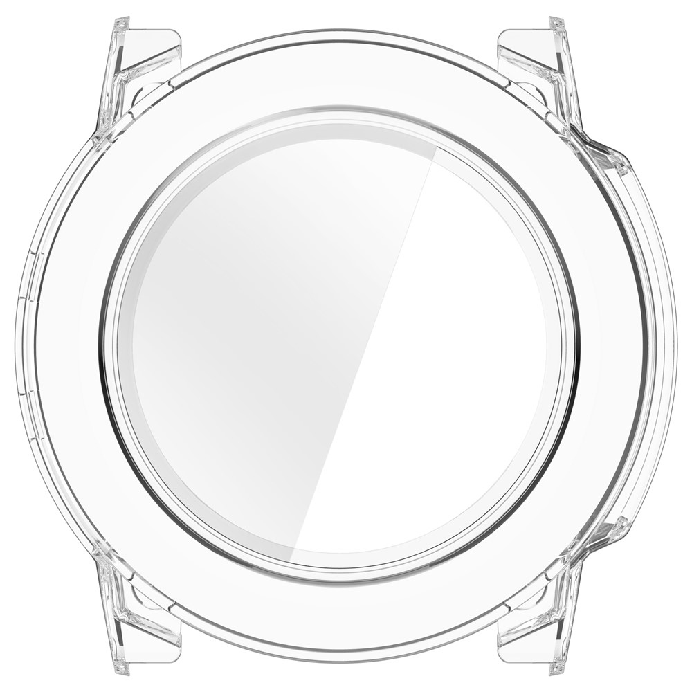 Overall plastové nasadzovacie puzdro s ochranným sklom na Garmin Instinct 3 45mm/Instinct 3 Solar 45mm - priehľadné