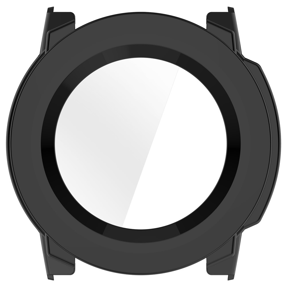 Overall plastové nasadzovacie puzdro s ochranným sklom na Garmin Instinct 3 50mm/3 Solar 50mm - čierne