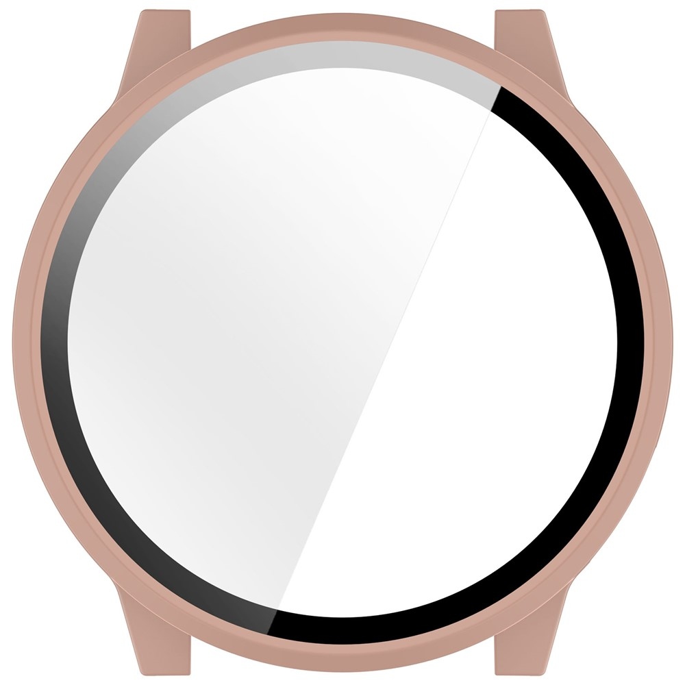 Overall plastové nasadzovacie puzdro s ochranným sklom na Garmin Venu 4 41mm - ružové