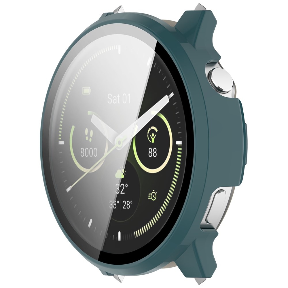 Overall plastové nasadzovacie puzdro s ochranným sklom na Garmin Venu 4 41mm - zelené