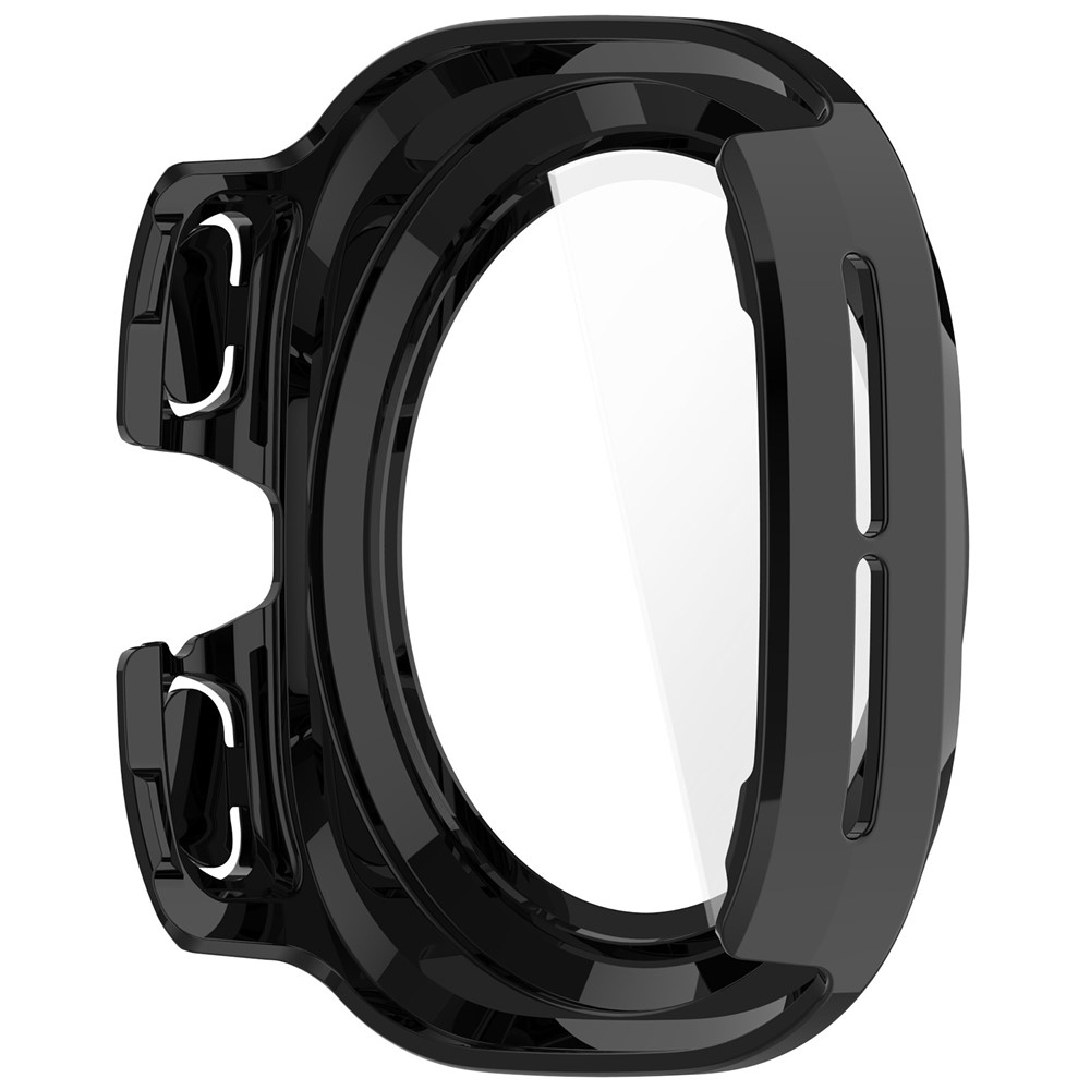Overall plastové nasadzovacie púzdro s ochranným sklom na Samsung Galaxy Watch Ultra2 47mm/Watch Ultra (2025) 47mm - čierne