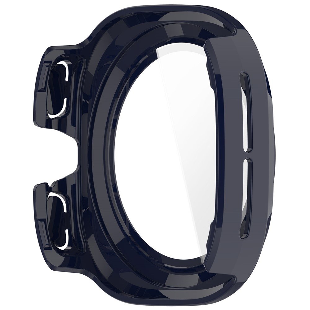 Overall plastové nasadzovacie púzdro s ochranným sklom na Samsung Galaxy Watch Ultra2 47mm/Watch Ultra (2025) 47mm - modré