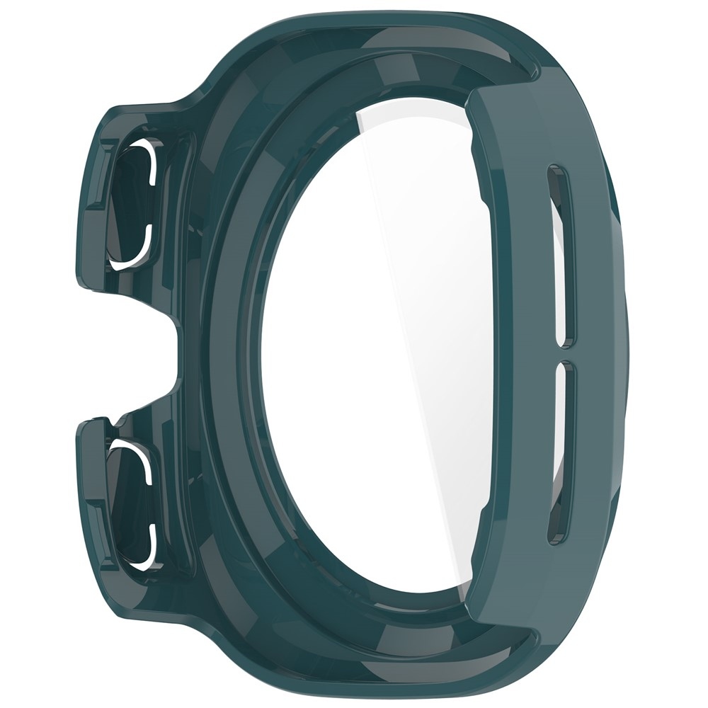 Overall plastové nasadzovacie puzdro s ochranným sklom na Samsung Galaxy Watch Ultra2 47mm/Watch Ultra (2025) 47mm - zelené