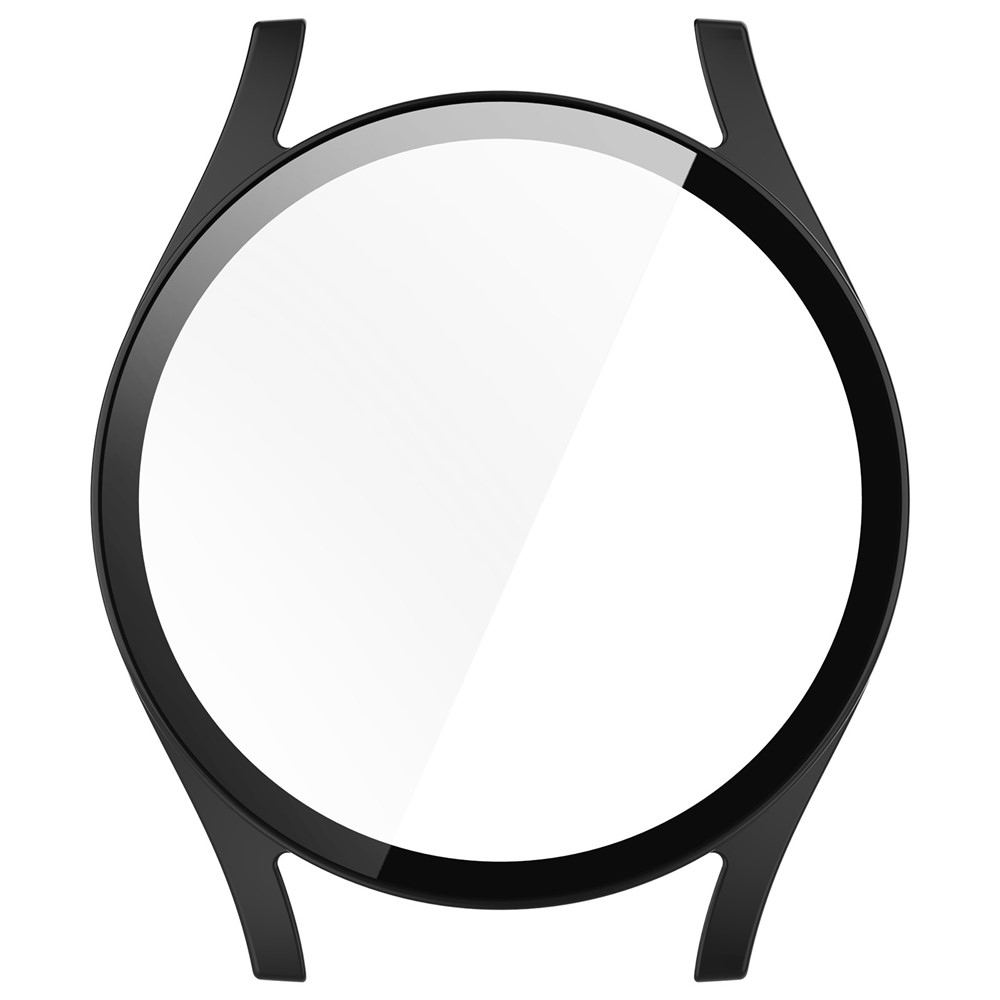 Overall plastové nasadzovacie púzdro s ochranným sklom na Samsung Galaxy Watch7 40mm - čierne