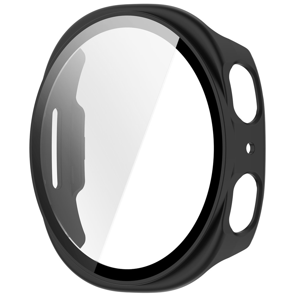 Overall plastové nasadzovacie puzdro s ochranným sklom na Samsung Galaxy Watch9 44mm - matné čierne