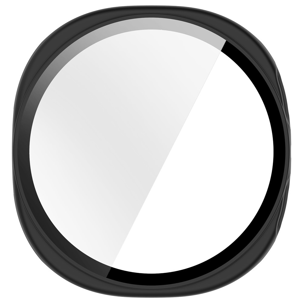 Overall plastové nasadzovacie puzdro s ochranným sklom na Samsung Galaxy Watch9 44mm - matné čierne