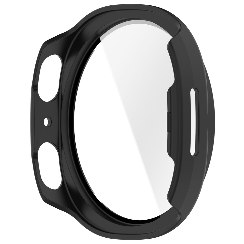 Overall plastové nasadzovacie puzdro s ochranným sklom na Samsung Galaxy Watch9 44mm - matné čierne