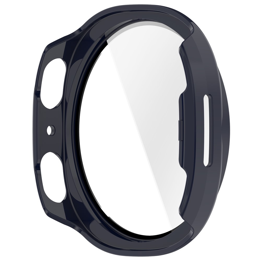 Overall plastové nasadzovacie puzdro s ochranným sklom na Samsung Galaxy Watch9 44mm - modré