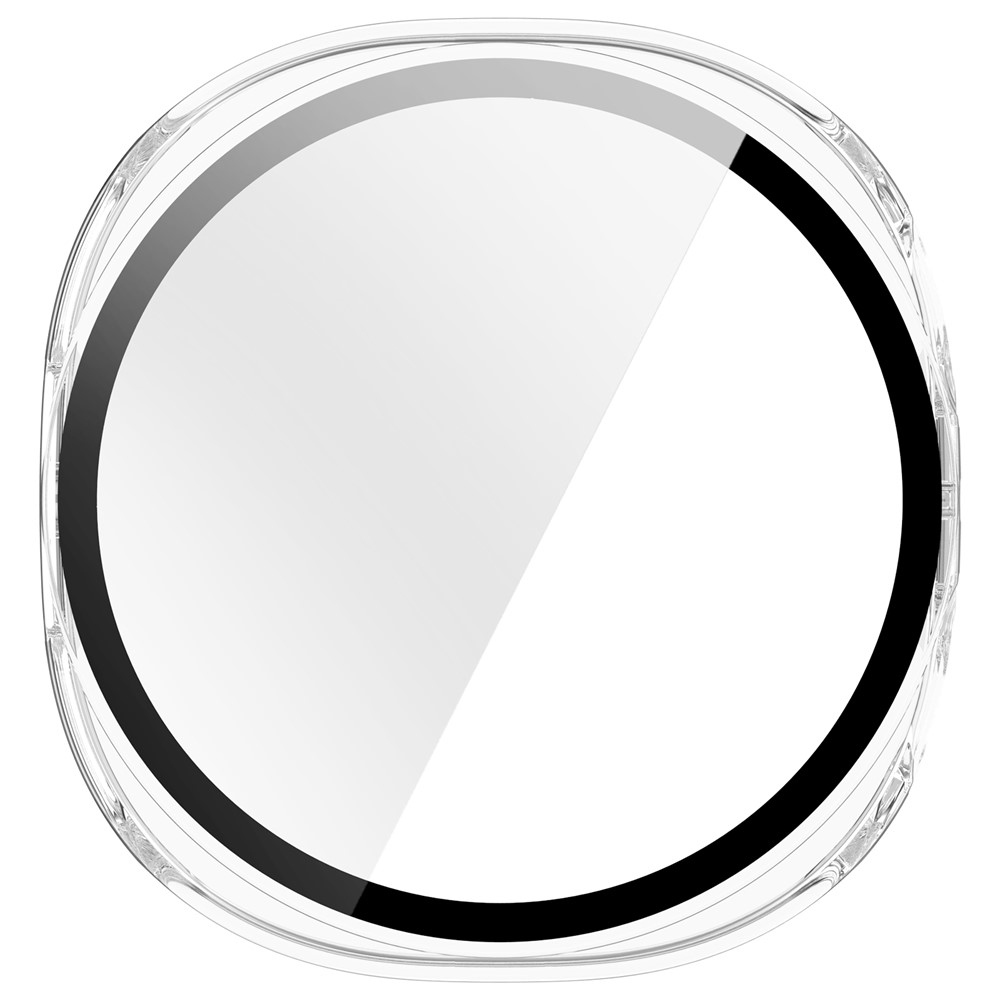Overall plastové nasadzovacie puzdro s ochranným sklom na Samsung Galaxy Watch9 44mm - priehľadné