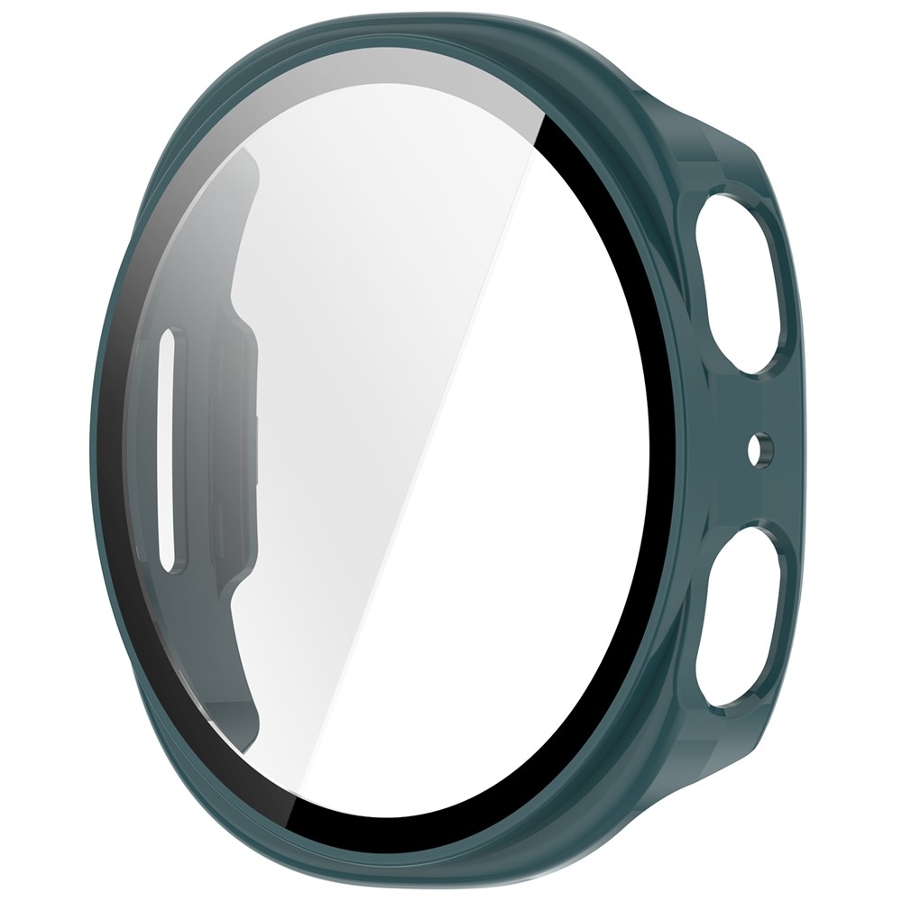 Overall plastové nasadzovacie puzdro s ochranným sklom na Samsung Galaxy Watch9 44mm - zelené
