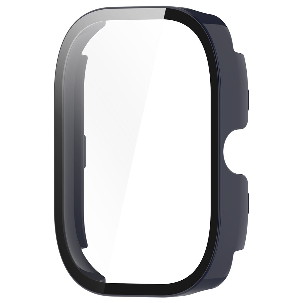 Overall plastové nasadzovacie puzdro s ochranným sklom na Xiaomi Redmi Watch 4 - modré