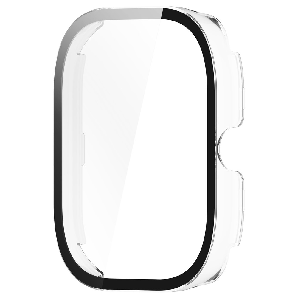 Overall plastové nasadzovacie puzdro s ochranným sklom na Xiaomi Redmi Watch 4 - priehľadné