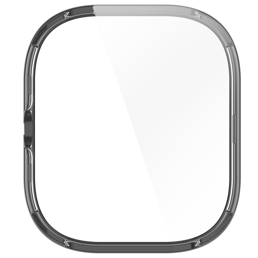 Overall plastové nasadzovacie puzdro s ochranným sklom na Xiaomi Redmi Watch 4 - priehľadné