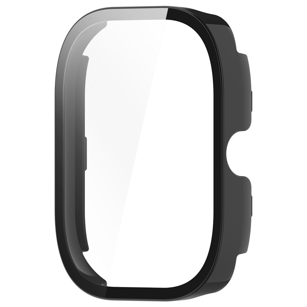 Overall plastové nasadzovacie puzdro s ochranným sklom na Xiaomi Redmi Watch 5 - čierne