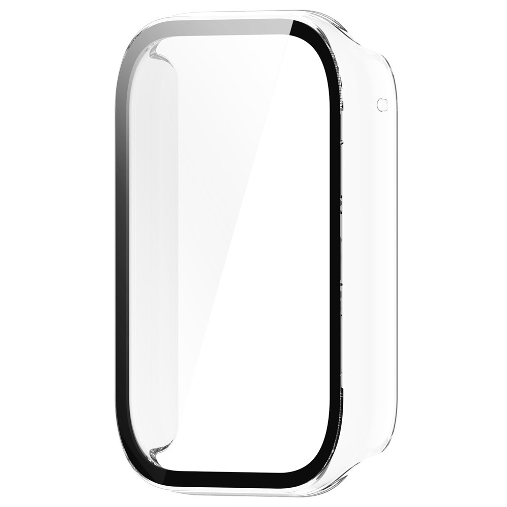 Overall plastové nasadzovacie puzdro s ochranným sklom na Xiaomi Smart Band 8 Pro - priehľadné