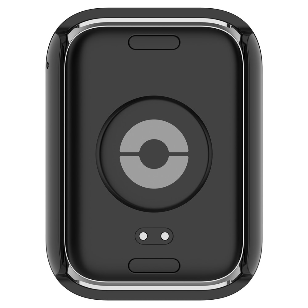 Overall plastové nasadzovacie puzdro s ochranným sklom na Xiaomi Smart Band 9 Pro - čierne
