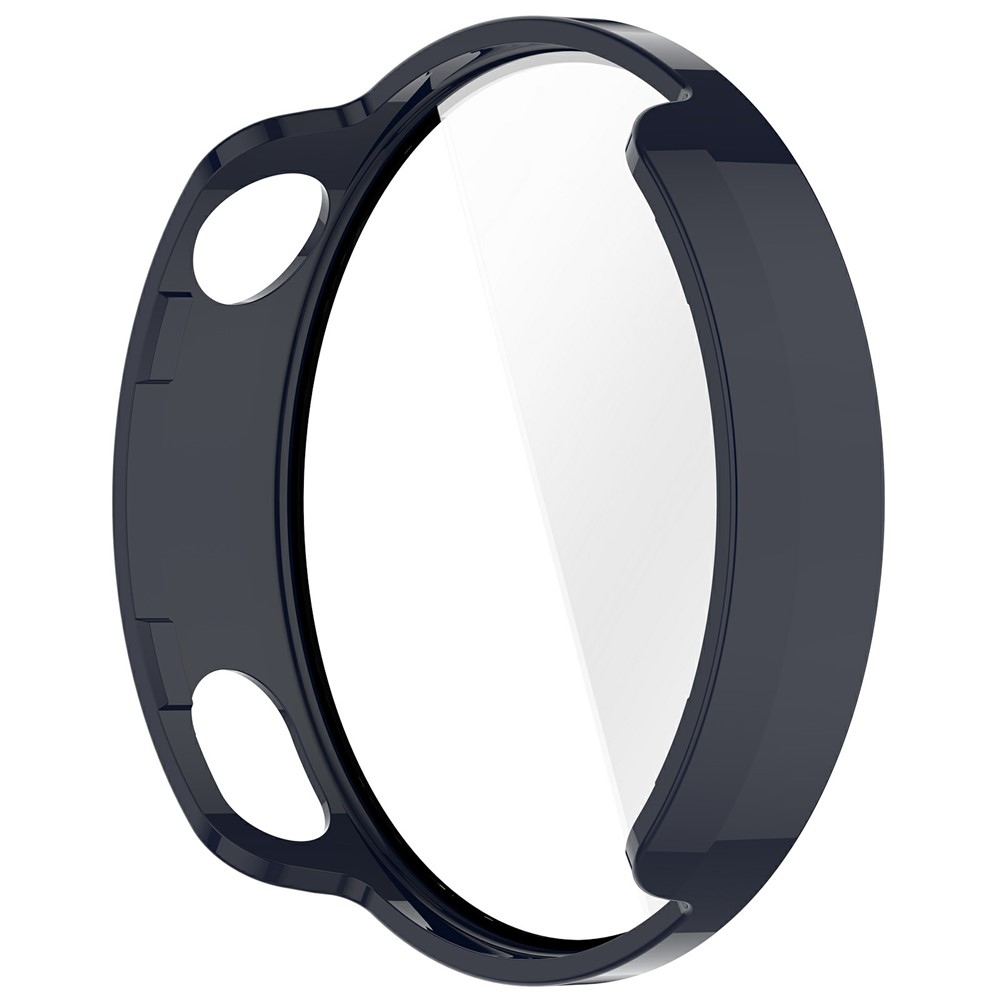 Overall plastové nasadzovacie puzdro s ochranným sklom na Xiaomi Watch S4 41mm - modré