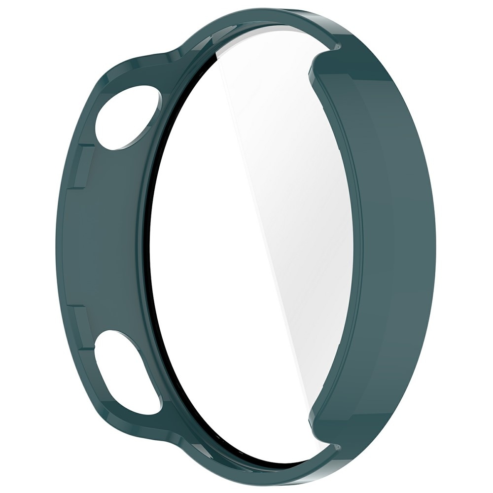 Overall plastové nasadzovacie puzdro s ochranným sklom na Xiaomi Watch S4 41mm - zelené