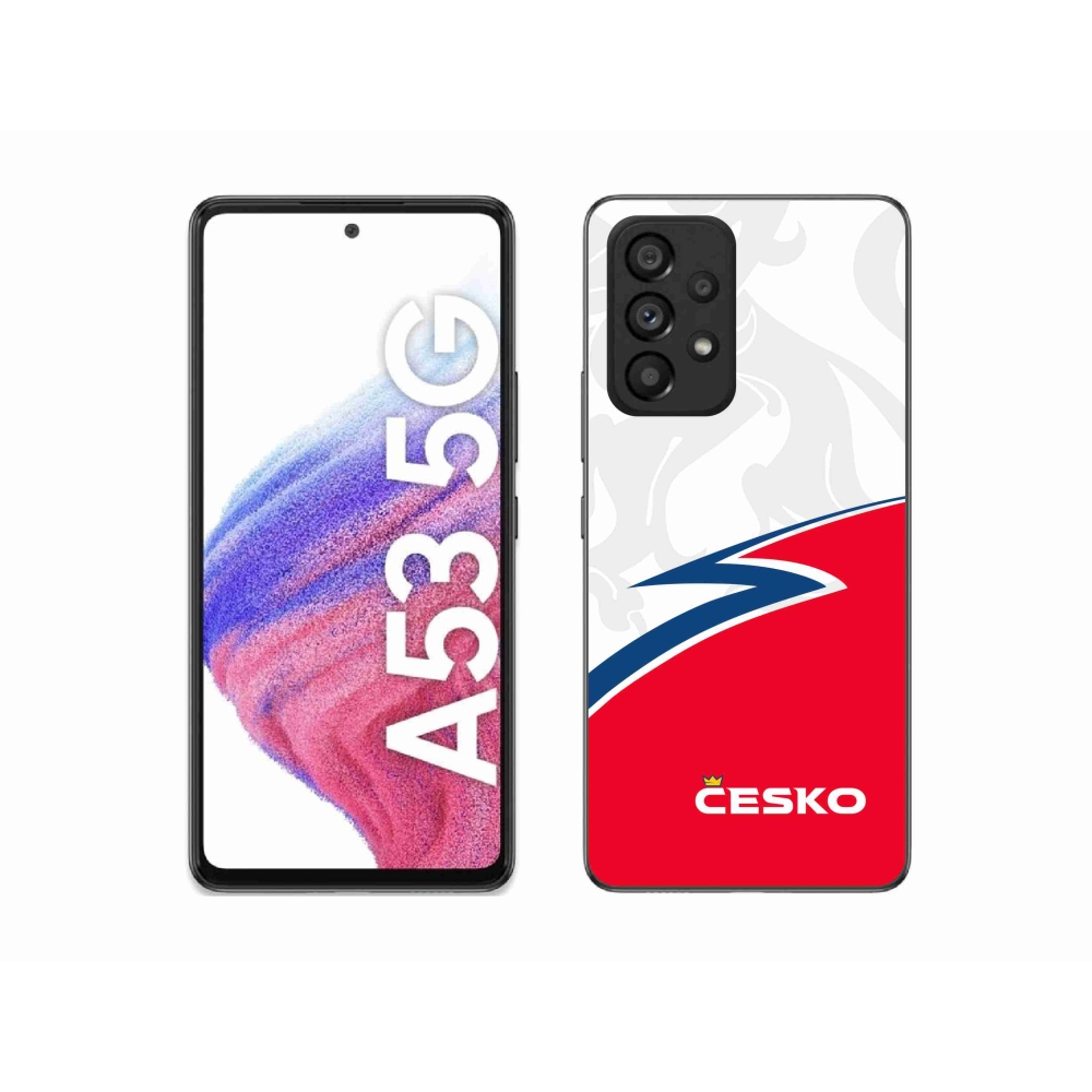 Gélový kryt mmCase na Samsung Galaxy A53 5G - Česko 1