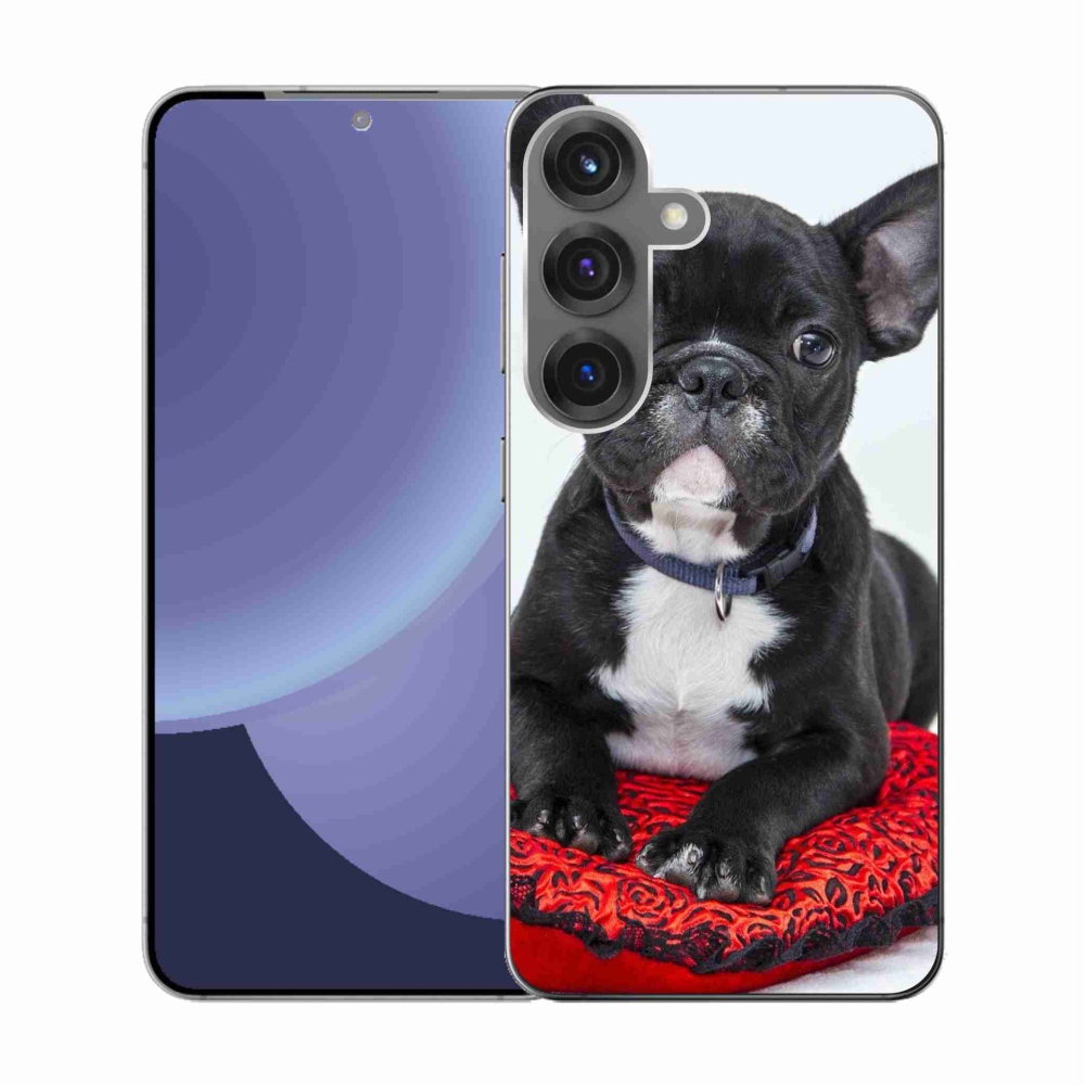 Gélový kryt mmCase na Samsung Galaxy S25 - buldog