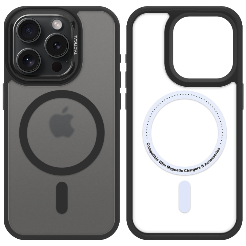 Tactical MagForce Hyperstealth 3.0 Puzdro pre Apple iPhone 15 Pro Asphalt